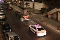  بالصور: الشرطة تغلق شارع يهودا هيميت للسماح بمرور شاحنات ضخمة "حمولة غير إعتيادية" 